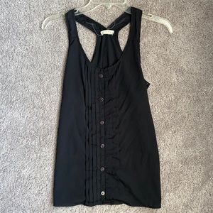 Lush Black Tank Top
